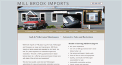 Desktop Screenshot of millbrookimports.com